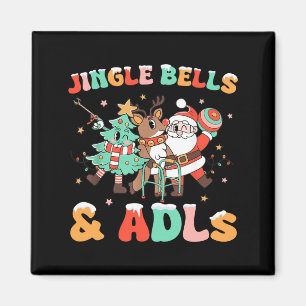 Ergotherapie Kerst Reindeer Sinterklaas Adls Nieuw Magneet