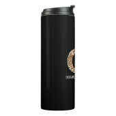 Ergotherapie OT Cheetah Print Thermosbeker (Gedraaid links)