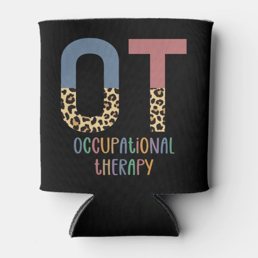 Ergotherapie OT Cheetah Toekomst OT Cadeaus Blikjeskoeler (Voorkant)
