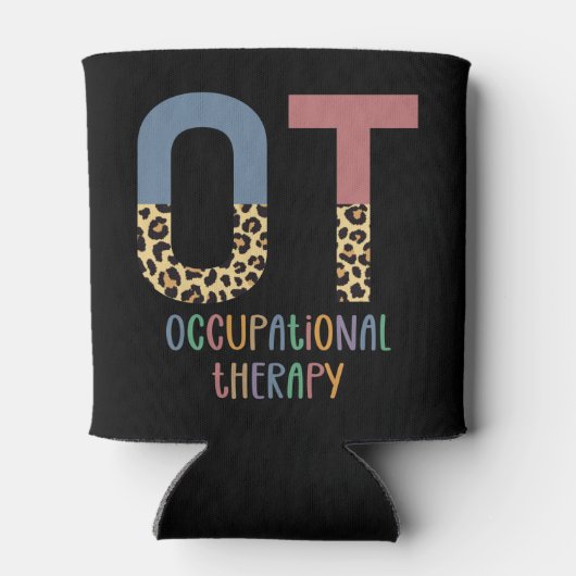 Ergotherapie OT Cheetah Toekomst OT Cadeaus Blikjeskoeler (Achterkant)