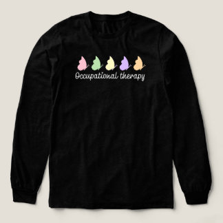Ergotherapie OT Schattige hart Tri-Blend Shirt