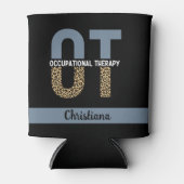 Ergotherapie-OT-studentcadeaus op maat Blikjeskoeler (Voorkant)