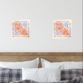 Ergotherapie retroflora | therapeute muurkunst sets (Slaapkamer)