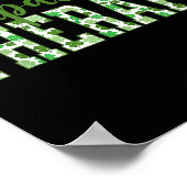 Ergotherapie Shamrock St Patricks Day Ot Poster (Hoek)