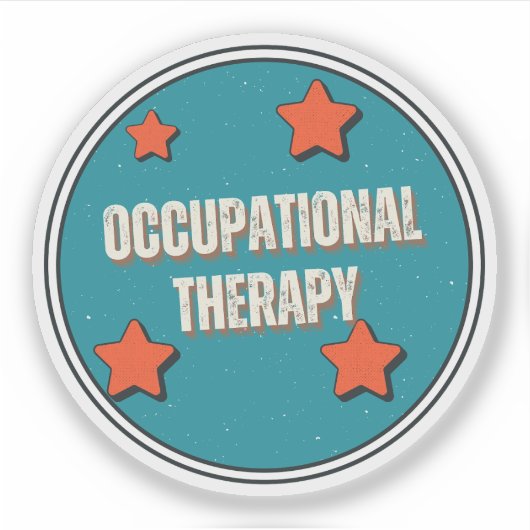 Ergotherapie Sticker (Voorkant)