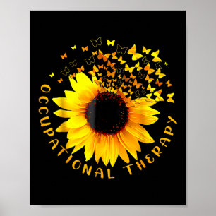 Ergotherapie Sunflower Ot Therapeut Istant Poster