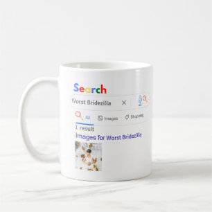 ERGSTE BRIDEZILLA Grappige FOTO cadeau voor Bruid Koffiemok