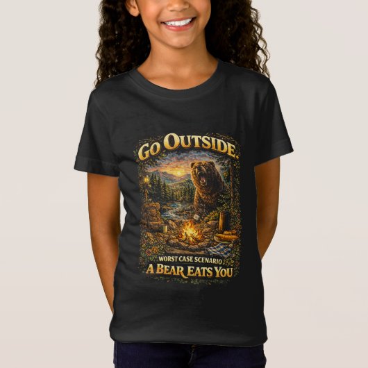 Ergste Geval in de Wildernis T-shirt (Voorkant)