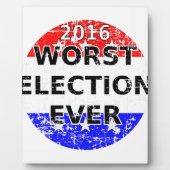 Ergste verkiezingsdag fotoplaat (Voorkant)