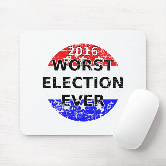 Ergste verkiezingsdag muismat (Met muis)