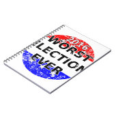 Ergste verkiezingsdag notitieboek (Linkerzijde)