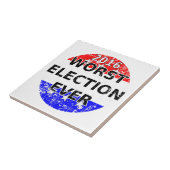Ergste verkiezingsdag tegeltje (Zijkant)