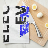 Ergste verkiezingsdag theedoek (Quarter Fold)