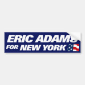 Eric Adams for New York Mayor 2025 Bumpersticker (Voorkant)