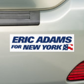 Eric Adams for NYC Mayor 2025 Bumpersticker (Op auto)