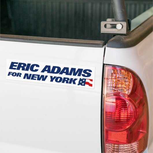 Eric Adams for NYC Mayor 2025 Bumpersticker (Op Truck)