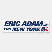 Eric Adams voor burgemeester van NYC 2025 Bumpersticker (Voorkant)