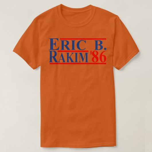 Eric B. Rakim voor 86 telefoonhoesjes T-shirt (Design voorkant)