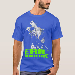 Eric Burdon De Dieren 70s Retro FanArt T-shirt