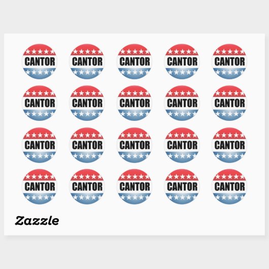 ERIC CANTOR RONDE STICKER (Vel)