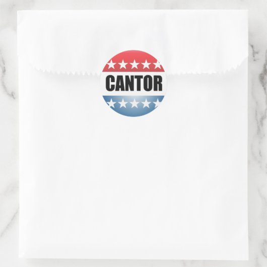 ERIC CANTOR RONDE STICKER (Tas)
