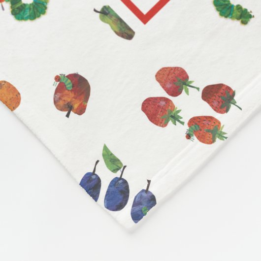 Eric Carle | A is voor Apple Fleece Deken (Hoek)