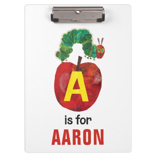 Eric Carle | A is voor Apple Klembord (Voorkant)