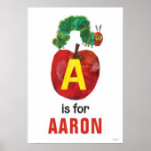 Eric Carle | A is voor Apple Poster (Voorkant)