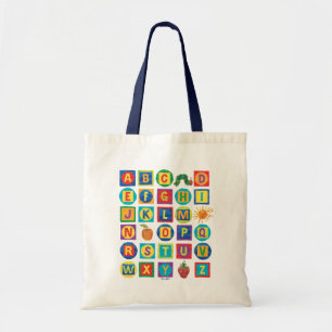 Eric Carle   Alfabet Blocks Patroon Tote Bag
