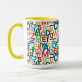 Eric Carle | Alfabet Pattern Letters Mok (Links)