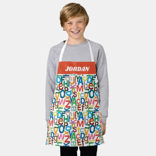 Eric Carle | Alfabet Pattern Letters Schort (Gedragen)