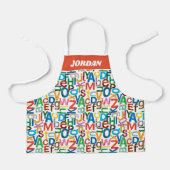 Eric Carle | Alfabet Pattern Letters Schort (Voorkant)