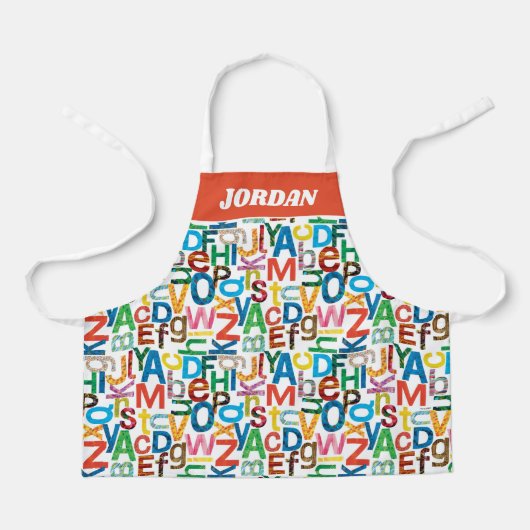 Eric Carle | Alfabet Pattern Letters Schort (Voorkant)