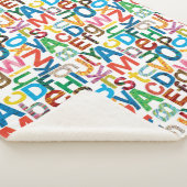 Eric Carle | Alfabet Pattern Letters Sherpa Deken (3/4)