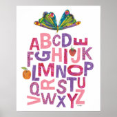 Eric Carle | Alphabet Butterfly Pattern Poster (Voorkant)