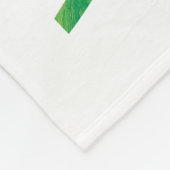 Eric Carle | Alphabet Caterdepijlerpatroonpatroon Fleece Deken (Hoek)