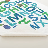 Eric Carle | Alphabet Caterdepijlerpatroonpatroon Sherpa Deken (3/4)