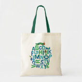 Eric Carle | Alphabet Caterdepijlerpatroonpatroon Tote Bag (Voorkant)