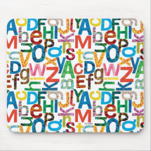 Eric Carle   Alphabet Pattern-brieven Muismat
