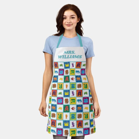 Eric Carle | B staat voor Beer Schort (Gedragen)