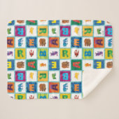 Eric Carle | B staat voor Beer Sherpa Deken (Voorkant (horizontaal))