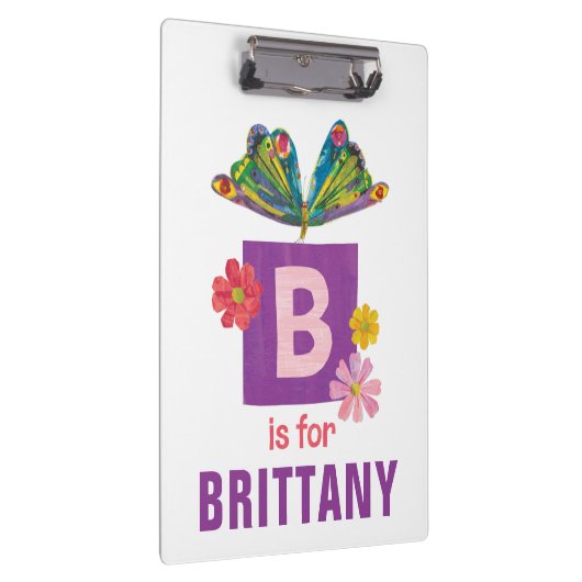 Eric Carle | B staat voor Butterfly Klembord (Rechts)