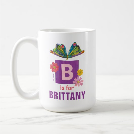 Eric Carle | B staat voor Butterfly Koffiemok (Links)