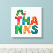 Eric Carle | Bedankt Caterpillar Canvas Afdruk (Insitu (Houten vloer))