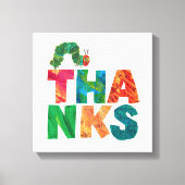 Eric Carle | Bedankt Caterpillar Canvas Afdruk (Voorkant)