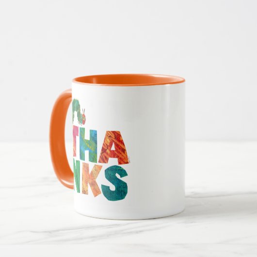 Eric Carle | Bedankt Caterpillar Mok (Voorkant links)