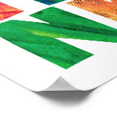 Eric Carle | Bedankt Caterpillar Poster (Hoek)