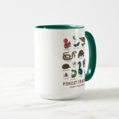 Eric Carle | Bosvrienden gelukkig samen Mok (Voorkant rechts)