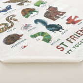 Eric Carle | Bosvrienden gelukkig samen Sherpa Deken (3/4)