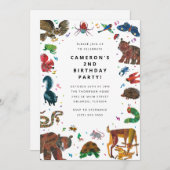 Eric Carle | Bruin Beer - Forest Friends Verjaarda Kaart (Voorkant / Achterkant)